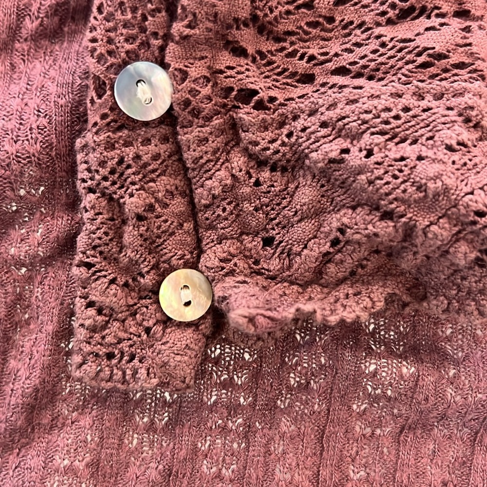 XS Lucky Brand Purple Top - Picture 4 of 5